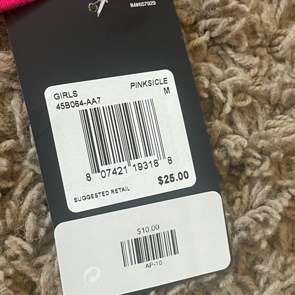 *NEW GIRLS Air Jordan JUMPMAN X NIKE LEGGINGS Pink Swoosh Medium 10-12 pinksicle - Picture 4 of 15